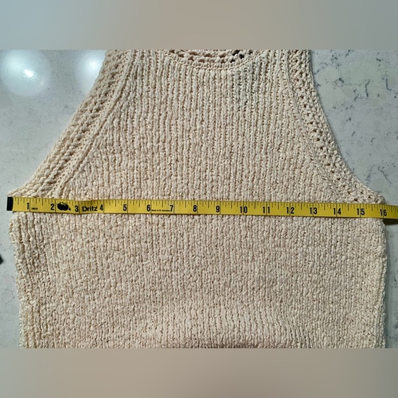 J. Crew Women's Sleeveless Cream Sweater NWT - SZ S - Picture 7 of 7